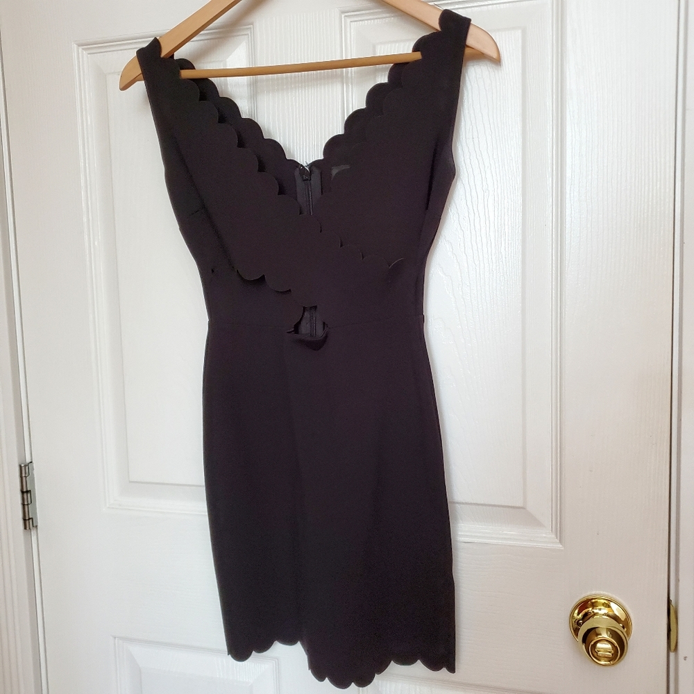 Topshop Black Dress